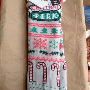 Ladies cozy warm sock slippers with gripping on the bottom